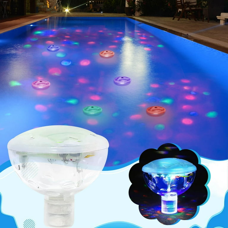 TERGAYEE Solar Floating Pond Light Colors Changing Waterproof Swimming Pool Light Solar Powered for Garden Yard Swimming Pool Fountain Fish Tan Walmart