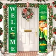 thumbnail image 1 of TERGAYEE St. Patrick's Day Decorative Front Porch Irish Banner Family Gathering Classroom Office Wall Door Fireplace Holiday Decor, 1 of 7