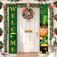 thumbnail image 1 of TERGAYEE St. Patrick's Day Decorative Front Porch Irish Banner Family Gathering Classroom Office Wall Door Fireplace Holiday Decor, 1 of 7