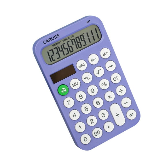 TERGAYEE Standard Function Calculator,Small Calculator,Solar Handheld Calculator,Simple Calculator,Basic Office Calculators for Office,School,Home & Business Use