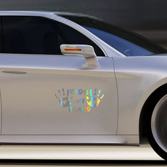 TERGAYEE Stickers Car Badge Cutting Car Emblem Funy Badge Rated Car Emblem Automotive Badge Decals and Stickers for Car Truck Rv Exterior Decoration