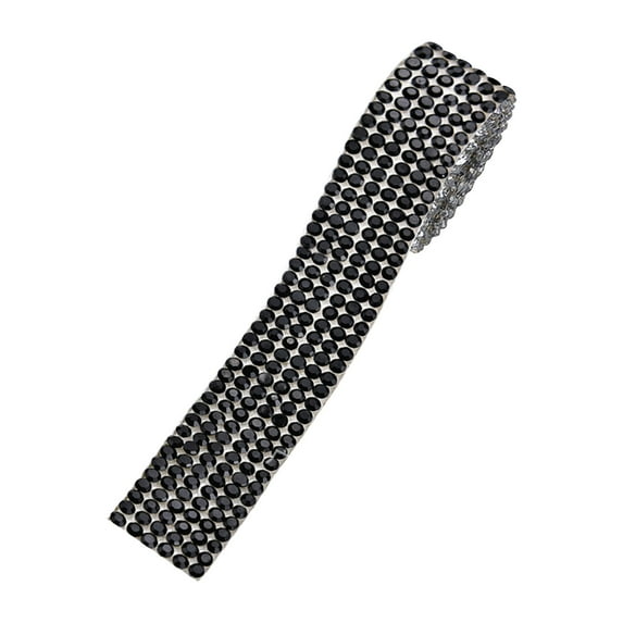 TERGAYEE Stickers Crystal Rhinestone Diamond Ribbon Self Adhesive Paper DIY Car Decoration Sticker Glitter Rhinestone Crystal Sticker Decoration