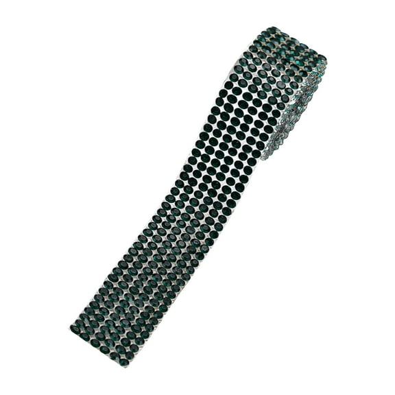 TERGAYEE Stickers Crystal Rhinestone Diamond Ribbon Self Adhesive Paper DIY Car Decoration Sticker Glitter Rhinestone Crystal Sticker Decoration