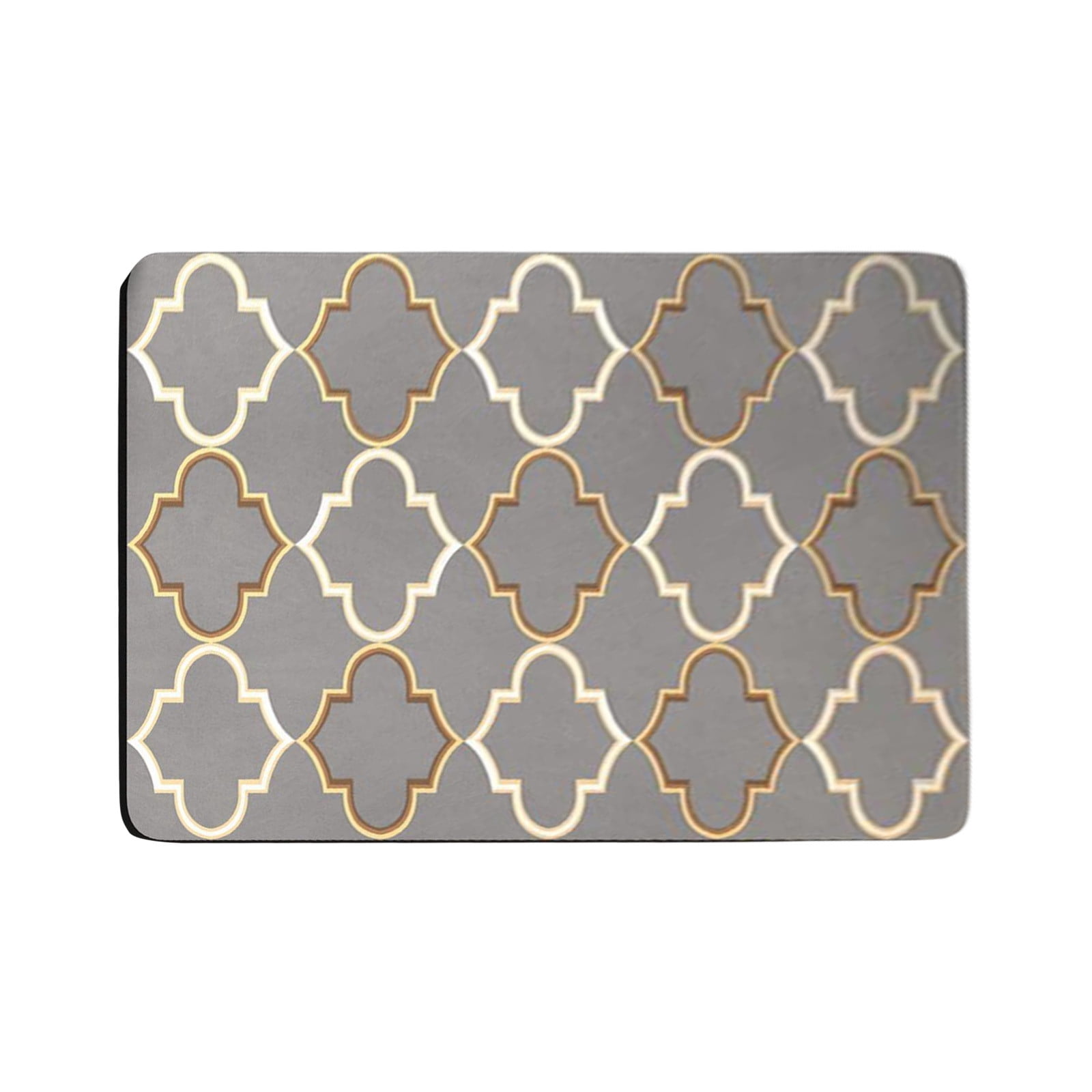 TERGAYEE Stone Bath Mat,Diatomaceous Earth Shower Mat, Nonslip Super