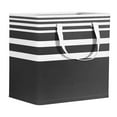 thumbnail image 1 of TERGAYEE Storage Bags Fabric Storage Bag, Fabric Storage Basket, Folding Dirty Clothes Basket, Striped Dirty Clothes, Cotton Quilt, Moving Storage Baskets, 1 of 4