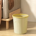 thumbnail image 1 of TERGAYEE Trash Can Kitchen Trash Can Hollow Paper Cans and Convenient Lidless Living Room Bedroom Household Plastic Trash Cans with Pressure Ring, 1 of 9