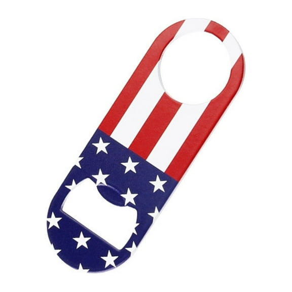 Vikakiooze USA Flag Vintage Heavy Duty Bottle Opener,Independence Day Bottle Opener,Bulk Set for Bartender,Fine Beer Opener,Beer Can Opener for Men Women Bar Kitchen Restaurant Party Supplies