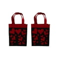 thumbnail image 1 of TERGAYEE Valentines Day Gift Bags,Valentines Candy Bags Goodie Bags with Handles Valentines Day Party Favor Bags Heart Love Bags for Wedding and Valentine, 1 of 6