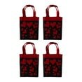 thumbnail image 1 of TERGAYEE Valentines Day Gift Bags,Valentines Candy Bags Goodie Bags with Handles Valentines Day Party Favor Bags Heart Love Bags for Wedding and Valentine, 1 of 6