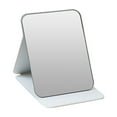 thumbnail image 1 of TERGAYEE Vanity Mirror, Folding Makeup Moirror Desktop Portable Cosmetic Mirror, Small and Portable, Suitable for Traveling Out of House, 10.23×7.08 Inch, 1 of 7