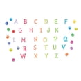 thumbnail image 1 of TERGAYEE Wall Stickers Education for Children 26 Colorful English Letters Wall Stickers Wall Decor, 1 of 4