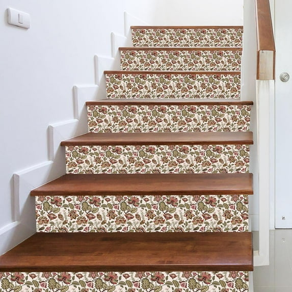 TERGAYEE Wall Stickers Simulation Stair Stickers Wall Stickers DIY Home Decor Wall Decor