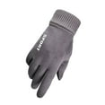 thumbnail image 1 of TERGAYEE Winter Gloves,Men Warm Thermal Lightweight manipulatescreen Gloves,Fleece Lined Thick Warm Gloves for Driving Running Cycling Texting, 1 of 6