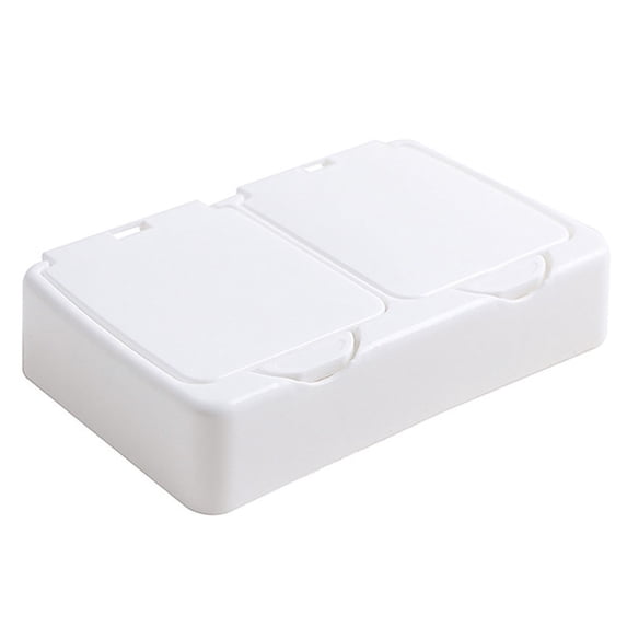 TERGAYEE Wipes Dispenser,Wipes Box,Tissue Storage Box Case,Wipe Dispenser Holder with Lid,Refillable Wipe Container for Home,Office,Cars