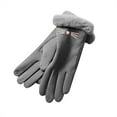 thumbnail image 1 of TERGAYEE Womens Winter Warm Gloves,With Sensitive manipulatescreen Texting Fingers,Fleece Lined Windproof Gloves Cold Weather Warm Gloves, 1 of 4