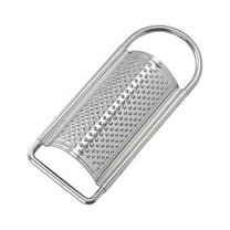 Vikakiooze Zester Grater with Handle,Stainless Steel Cheese Grater Lemon Zester with Handle for Vegetables Lemon Cheese Chocolate