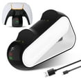 thumbnail image 1 of TERIOS PS5 Controller Charging Station, Charging Dock for PlayStation 5 Controller, 2 Slots for Simultaneous Charging, LED Status Indicator, 1 of 7