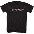 thumbnail image 1 of Terminator Dark Fate Dark Fate Chrome Logo Black Adult T-Shirt 3Xlt, 1 of 2