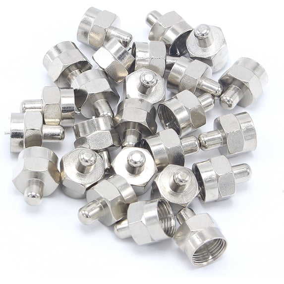 TERMINATOR, SCREW-ON F PORT CAP, 75 OHM, NON DC BLOCKING 5-2300MHZ FOR CABLE TV & OTA APPLICATION – 15 PACK