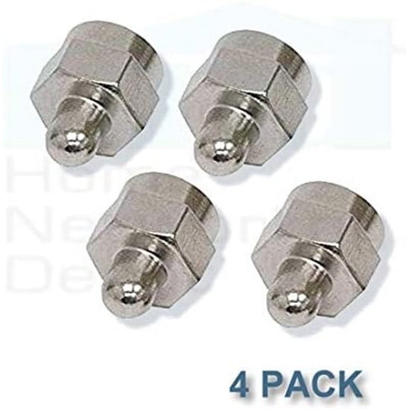 TERMINATOR, SCREW-ON F PORT CAP, 75 OHM, NON DC BLOCKING 5-2300MHZ FOR CABLE TV & OTA APPLICATION - 4 PACK