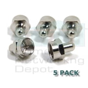 TERMINATOR, SCREW-ON F PORT CAP, 75 OHM, NON DC BLOCKING 5-2300MHZ FOR CABLE TV & OTA APPLICATION   5 PACK