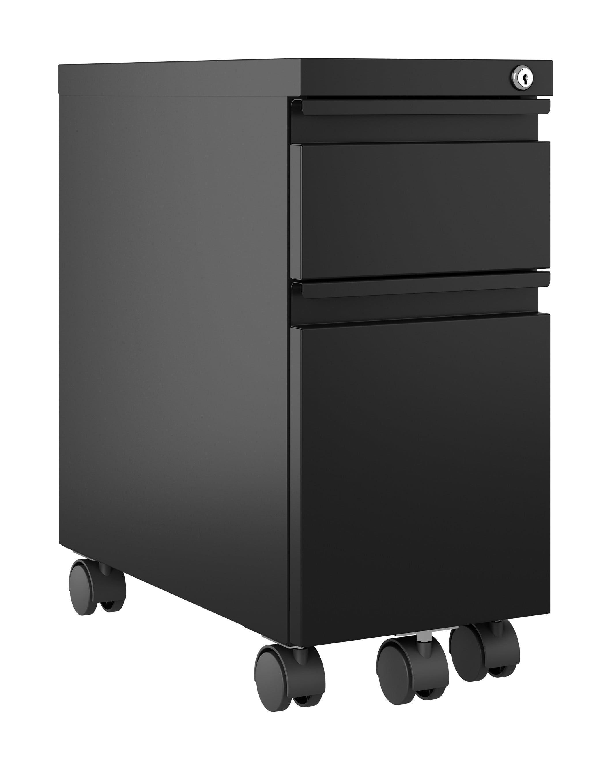 TERN 20" Deep Mobile Zip Pedestal File 2 Drawer BoxFile, Holds