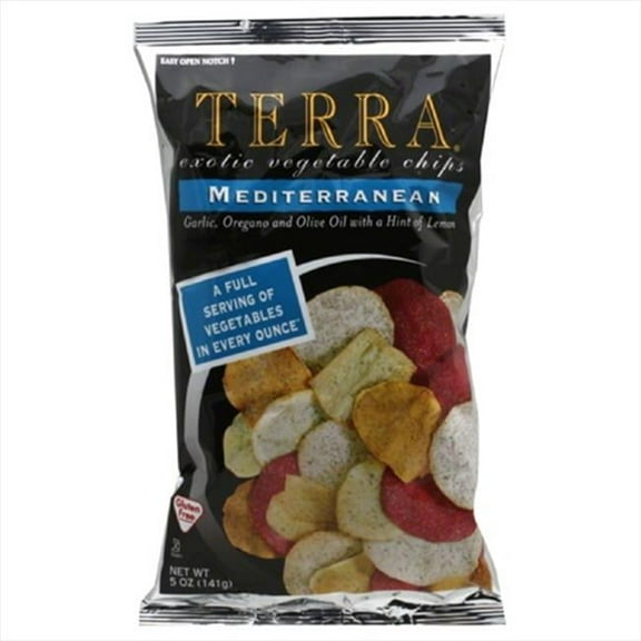 TERRA CHIPS HAIN CELESTIAL GROUP - 11065 - CHIP EXOT MEDITRRNEAN - 5 OZ - Pack of 12