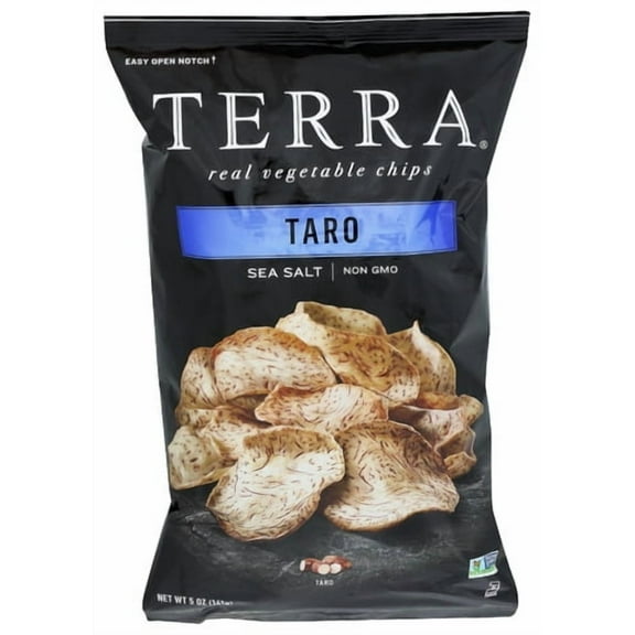 TERRA CHIPS Taro Chips 5 oz (Pack of 12)