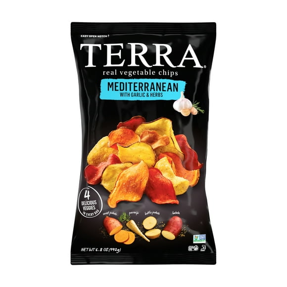 TERRA Mediterranean Vegetable Snack Chips, 6.8 oz