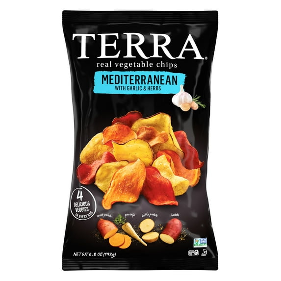 TERRA Mediterranean Vegetable Snack Chips, 6.8 oz