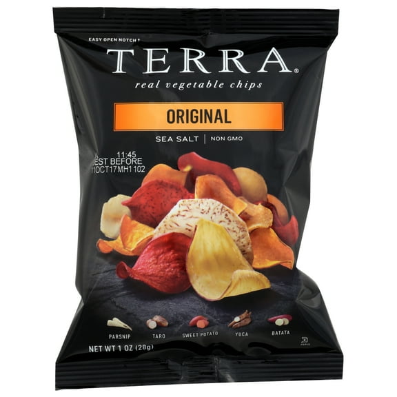 TERRA Original Chips with Sea Salt, 1 oz. (Pack of 24)
