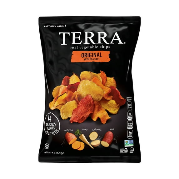 TERRA Original Sea Salt Vegetable Snack Chips, 1.5 oz