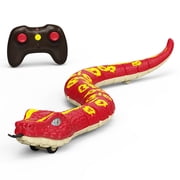 Terra by Battat RC Snake: Red Python RC Giant Snake Toy for Kids 5 Years+