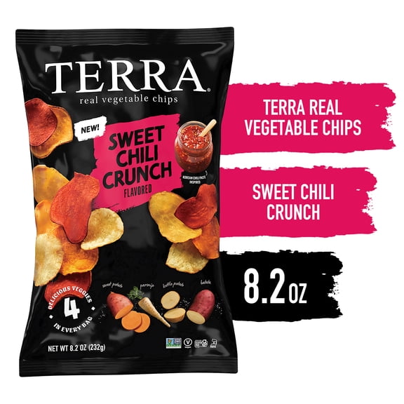 TERRA Sweet Chili Crunch Vegetable Snack Chips, 8.2 oz