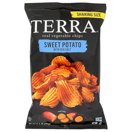 TERRA Sweet Potato Sea Salt Vegetable Chips, 8.2 OZ