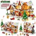 thumbnail image 1 of TERRAMUS Advent Calendar Gingerbread House Building Set, 3-in-1 Transforming Christmas Village Mini Bricks, Toys for Kids Teens Age 10+, 1 of 9