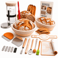 thumbnail image 1 of TERRAN Sourdough Starter Kit Bread Baking Kit – Bread Baking Kit with Proofing Basket and Tools, Complete Set for Home Bakers and Gift Giving, 1 of 6