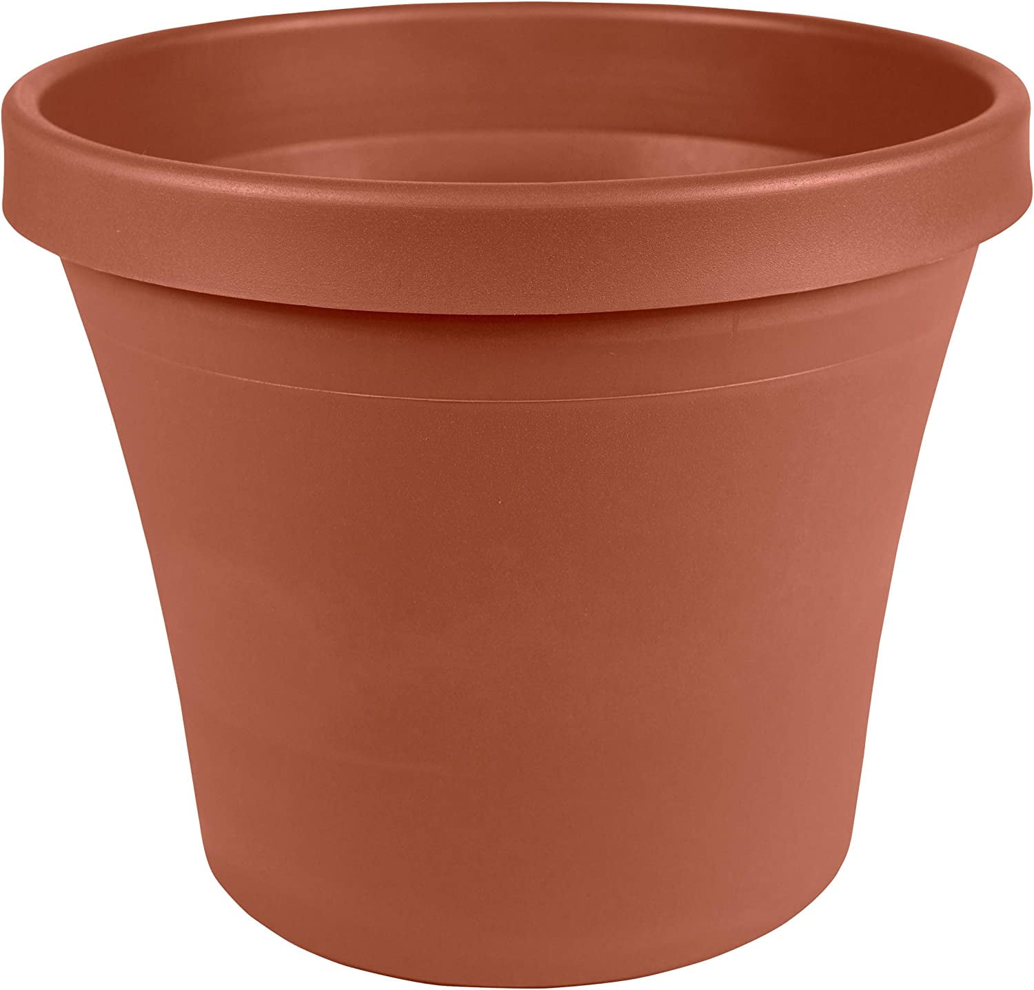 Terracotta Clay 9" x 10" Resin Tapered Planter