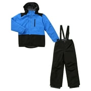 ICEBURG Terrero Boys Colorblock Insulated Jacket and Snow Bib Set, 2-Piece, Sizes 4-18