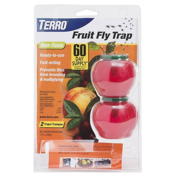TERRO 2-Pack Fruit Fly Trap