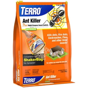 TERRO Ant Killer Plus Multi-Purpose Insect Control, 3 lb Shaker Bag for Outdoor Use