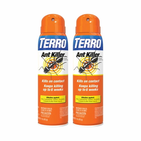 TERRO Ant Killer Aerosol Spray 16 oz - 2 Pack