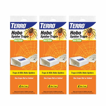 TERRO Hobo Spider Traps - 3 Pack