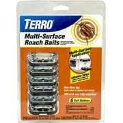 TERRO Multi-Surface Roach Baits, 6 Pack