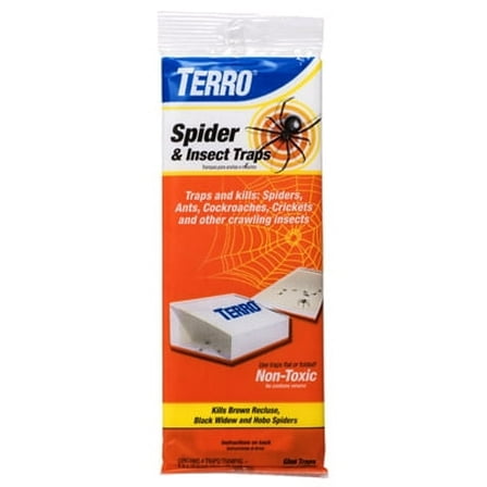 TERRO Spider & Insect Trap - 4-Pack
