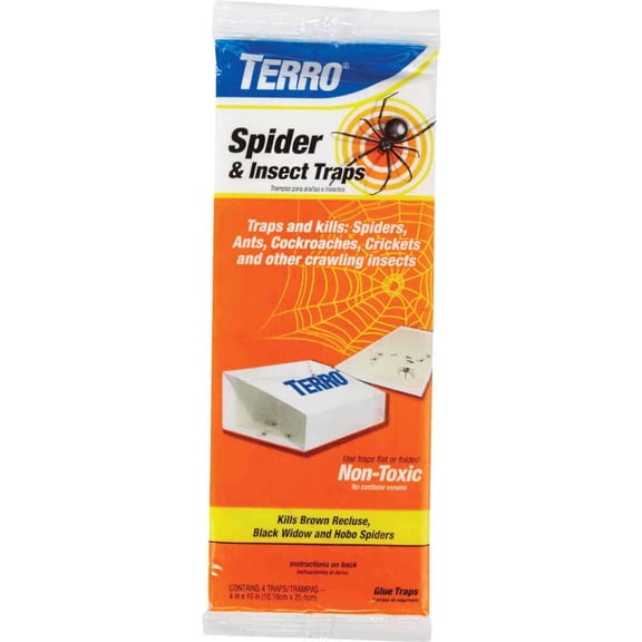 TERRO Spider & Insect Trap - 4-Pack