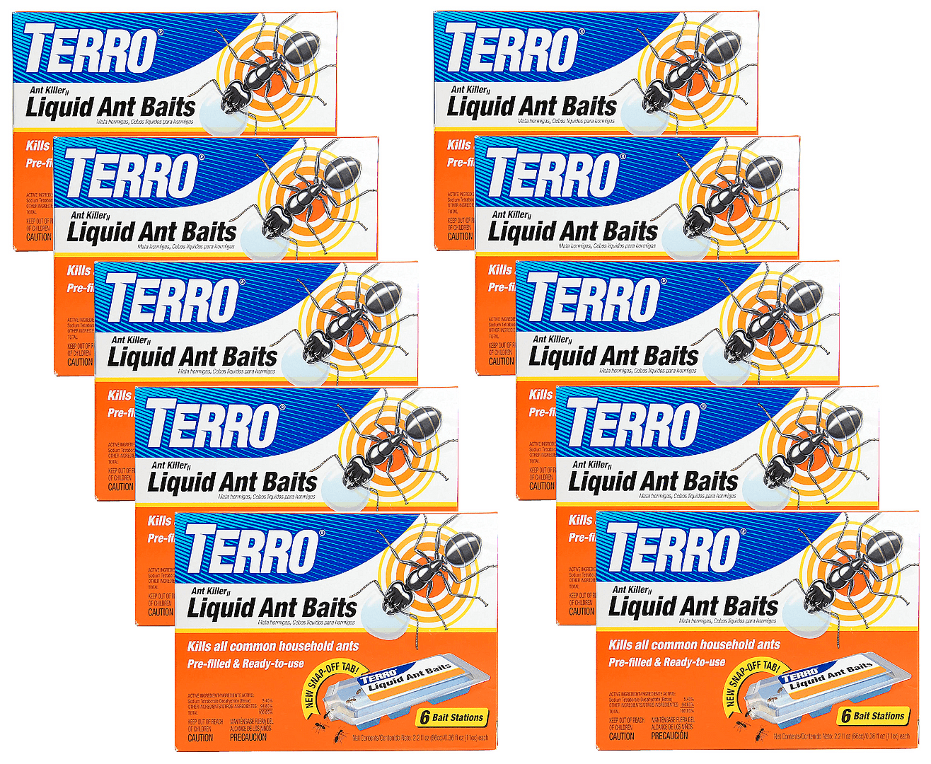 TERRO T300 Liquid Ant Baits, 60 count
