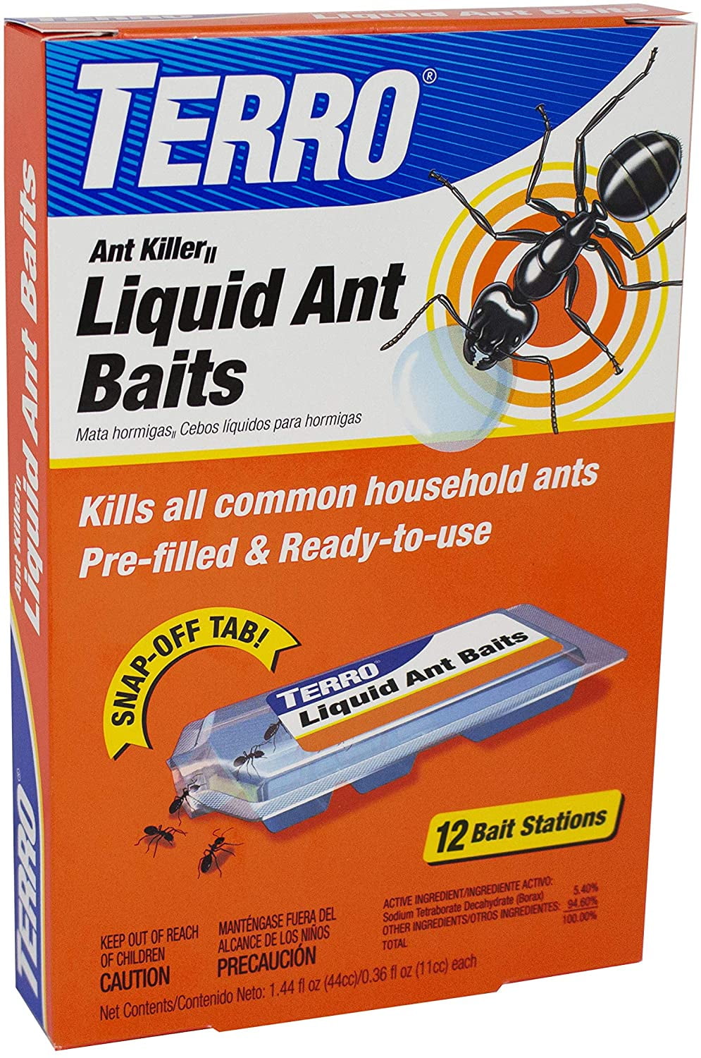 Terro T300b Liquid Ant Killer, 12 Bait Stations