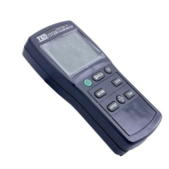 TES 1312A - DIGITAL THERMOMETER DUAL TYPE-K
