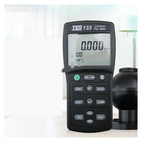 TES-133 Luminous Flux Lumen Tester Luminometer Strength Test Accurate and Instant Response For LEDs Fiber Illuminators ,Lighting Accuracy